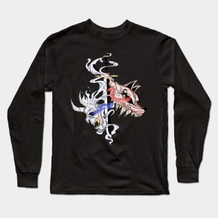 Oni masks Long Sleeve T-Shirt